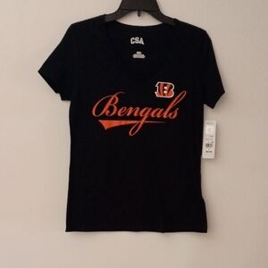 CSA Women's Black Bengals Short Sleeve Tee